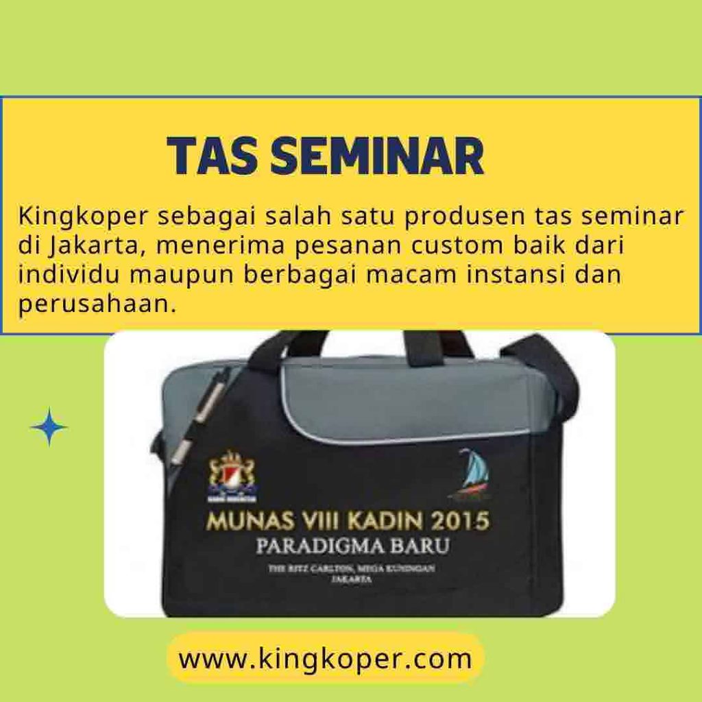 Distributor Tas Seminar Berpengalaman di Rembang, Harga Terjangkau Hubungi WA 0818997790
