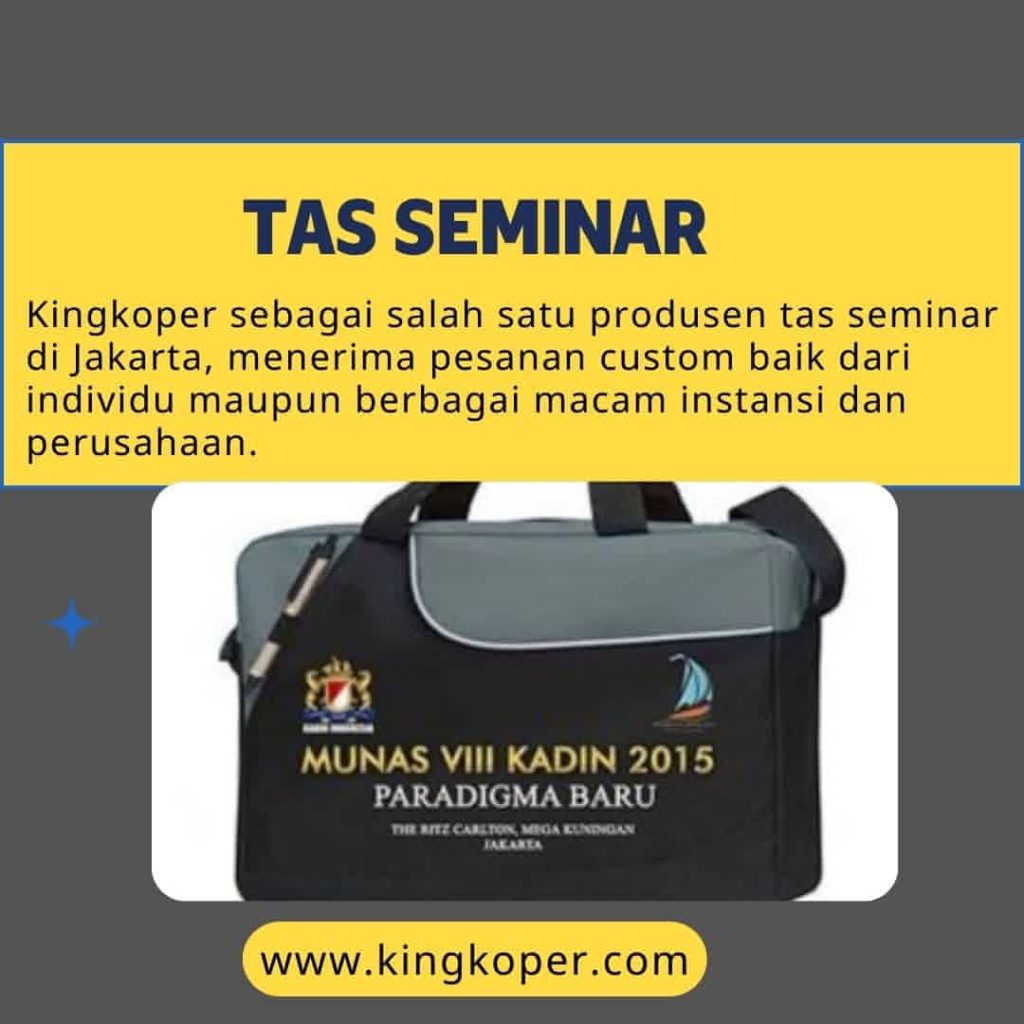 Distributor Tas Seminar Terpercaya di Yogyakarta, Harga Termurah Hubungi WA 0818997790