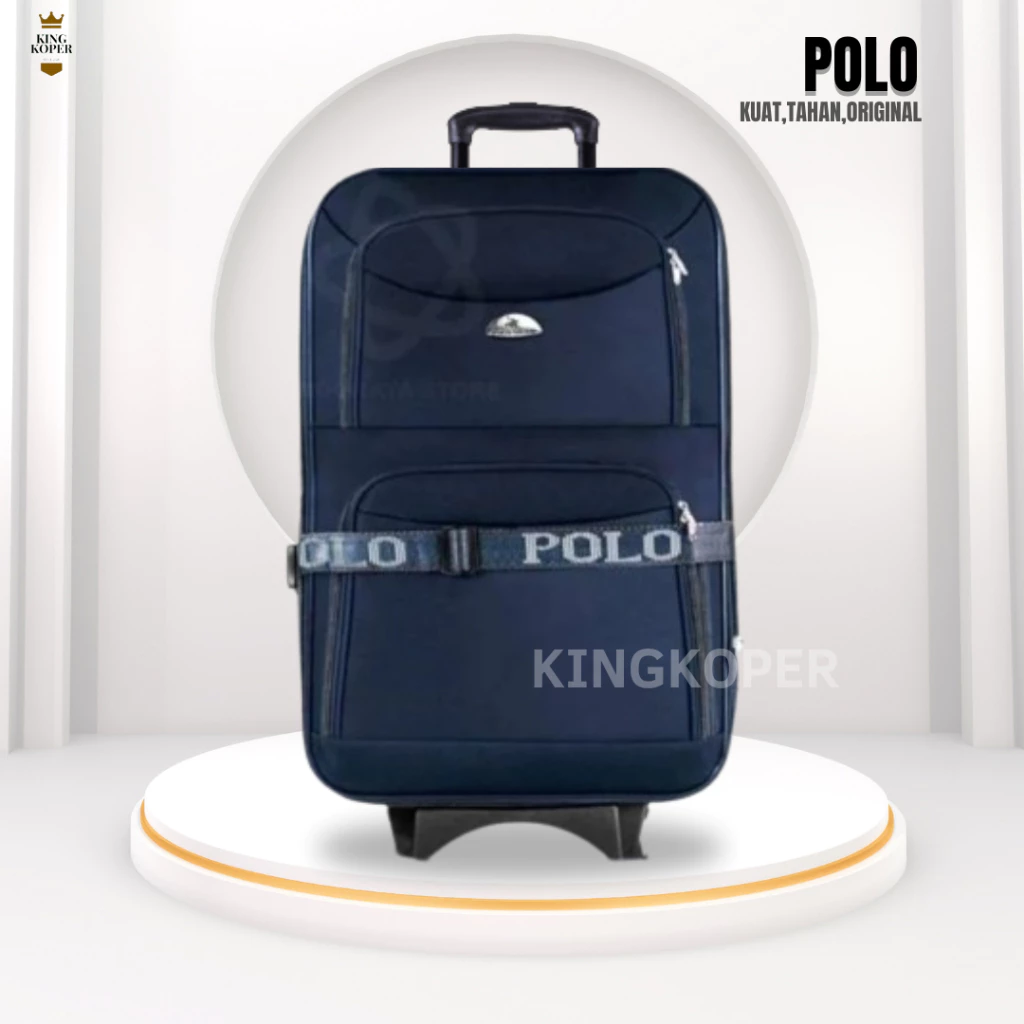 Koper Polo 23 inch Polo - koper kain - koper bagasi - koper murah - koper bahan - tas kop - Image 4