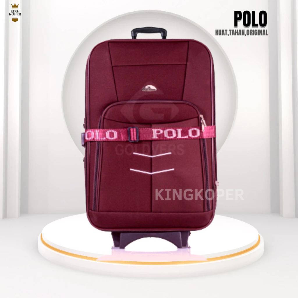 Koper Polo 23 inch Polo - koper kain - koper bagasi - koper murah - koper bahan - tas kop - Image 3