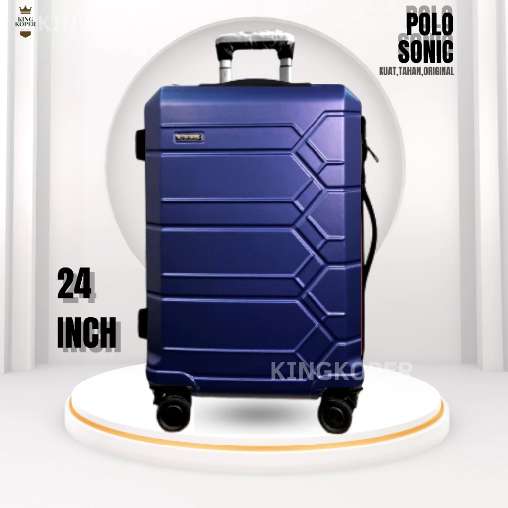 Koper 24 inch Polo Cavallo 6120 Ukuran Bagasi - koper fiber - koper anti pecah - koper murah - Image 4