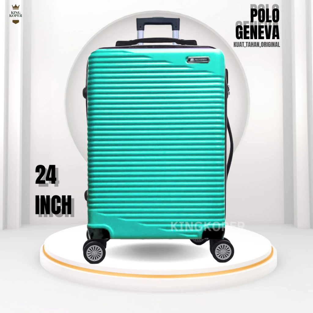 Koper Premium 24 inch POLO - ukuran Bagasi - koper fiber - koper murah - Image 2