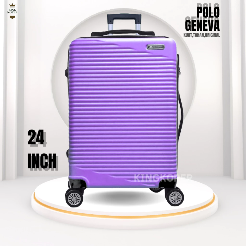 Koper Premium 24 inch POLO - ukuran Bagasi - koper fiber - koper murah - Image 5